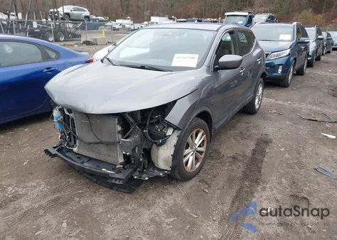 2017 Nissan Rogue Sport S from USA, damaged, VIN JN1BJ1CR0HW121578